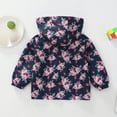 thumbnail image 3 of Mepaouo Toddler Hooded Jacket Baby Boys Girls Waterproof Fleece Winter Coat Clothes Zip up Outerwear Navy 3-4 Years, 3 of 6