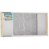 Marvin Adjustable Window Screen 15" Tall, 45"W, Extends From 25" To 45"W Steel Charcoal Extends From