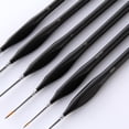 thumbnail image 3 of Paintbrush,6pcs Professional Fine Paintbrush Oil Watercolor Set 6pcs Professional Model Paint Brush Detail Paint Brushes Set Professional Fine Brushes Watercolor Nail Craft Detail Paint Brushes Roc, 3 of 6