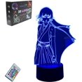 thumbnail image 1 of FYBTO Popular Anime Figure Ichigo Kurosaki LED Light Fans Favorite Xmas Birthday Holiday Party Gift 3D Optical Illusion Desk Lamp Remote Control/Touch, 1 of 7