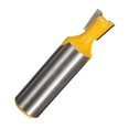 thumbnail image 2 of Metal Acero 1/2 "Vástago Cutter End Mill Tool - 9.52mm Sunnimix Cortador de cola de milano, 2 of 8