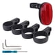 thumbnail image 1 of Para Airtag bicicleta luces traseras reflectantes luz de advertencia de seguridad en bicicleta para ciclismo, 1 of 9