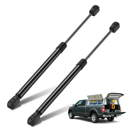 BDFHYK C1610176 14 inch 35Lbs/156N Gas Shocks Struts Lift Support forLeer Truck Topper Rear Window, Pickup Toolbox Lid Door, Cabinet lid Door, Set of 2