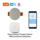 thumbnail image 3 of Inteprter Sensor de presencia Suministros para el hogar Accesorios para el hogar montados en la pared ajustables Detector de movimiento Electrónica Zigbee, 3 of 6