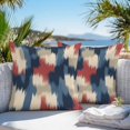 thumbnail image 4 of Outdoor Pillow Cover Red White Blue Painting Set of 2 Waterproof Throw Pillowcases Abstract Art Decorative Patio Furniture Pillows for Couch Garden Indoor & Outdoor Use, 4 of 9