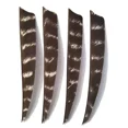 thumbnail image 1 of 5" Archery Arrow Feather Natural Fletching Turkey Fletches Bow Arrow Left/Right (30pcs), 1 of 1