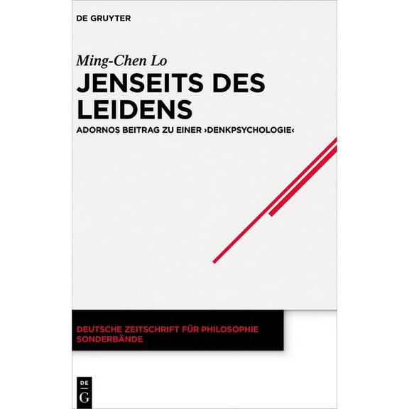 Deutsche Zeitschrift Für Philosophie / S Jenseits des Leidens, Book 41, (Hardcover)