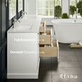 thumbnail image 5 of Eviva Epic Transitional White Bathroom Vanity, 5 of 7