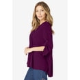 thumbnail image 4 of Roaman's Women's Plus Size Hand Crinkled Tara Shirt, 4 of 5