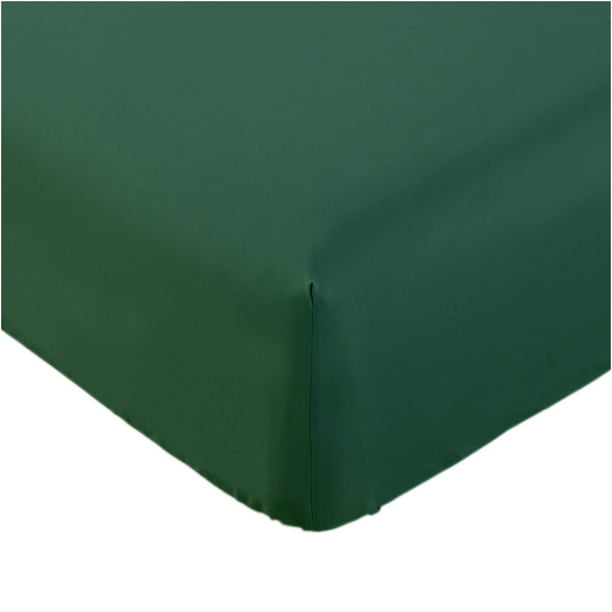 Mellanni Fitted Sheet Brushed, Emerald Green King Bed Sheets