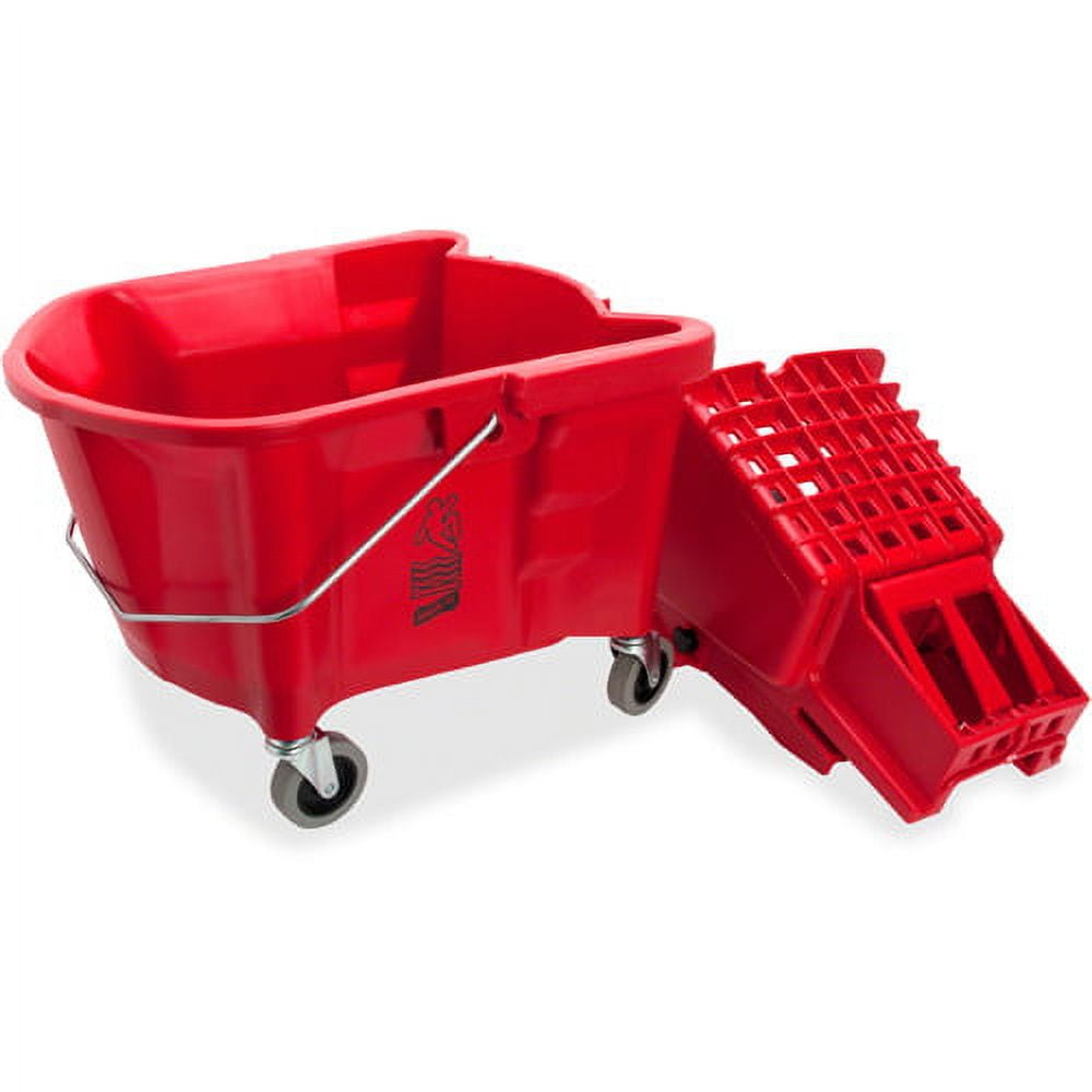 Genuine Joe Steel Handle Mop Bucket/Wringer Combo (GJO18800)
