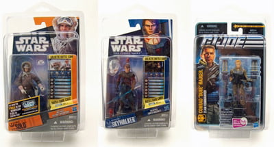 25-pack Protech STAR5 Star Case Storage for Star Wars Carded Figures 5.5x8.5x2 