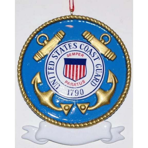 Coast Guard Personalized Christmas Ornament DO-IT-YOURSELF