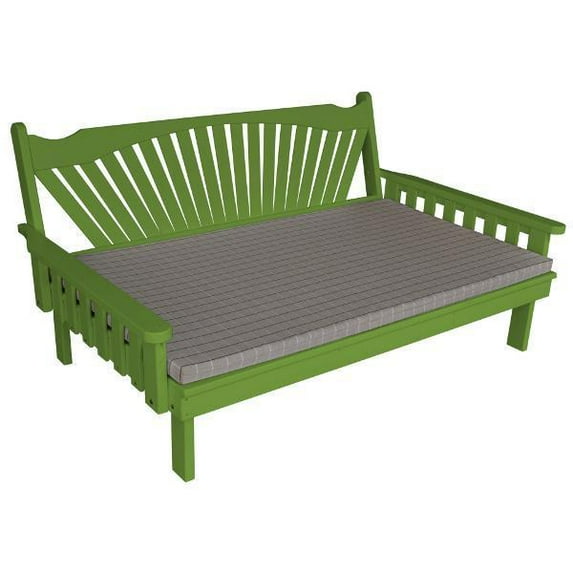 Yellow Pine Fanback Daybed