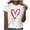 White, variant on XMMSWDLA Womens Casual Tops Crewneck Short Sleeve T Shirts Fashion 2024 Spring Summer Loose Fit Shirts Yoga Tops Woman