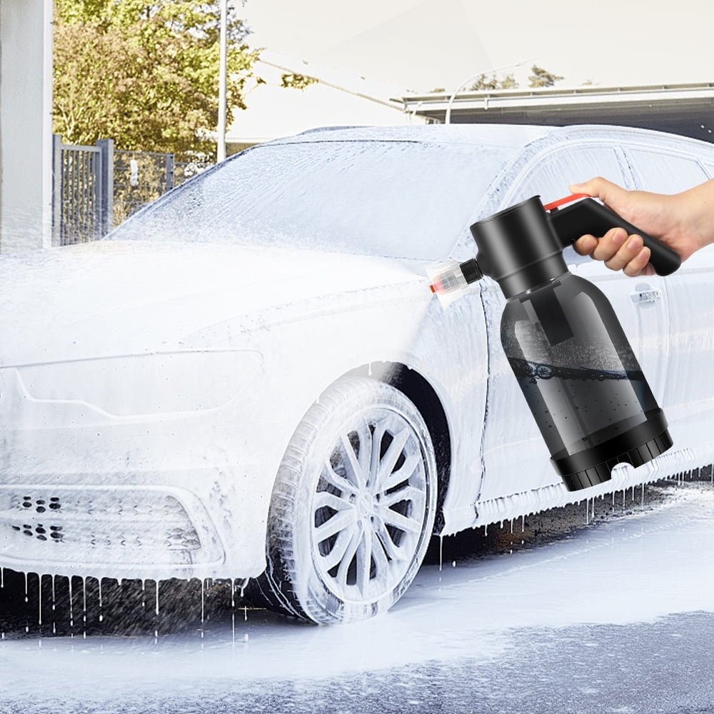Uten Electric Foam Sprayer, Rechargeable Pressurized Foam Sprayer with Intelligent Pressure Control for Car Detailing, Home & Garden Cleaning