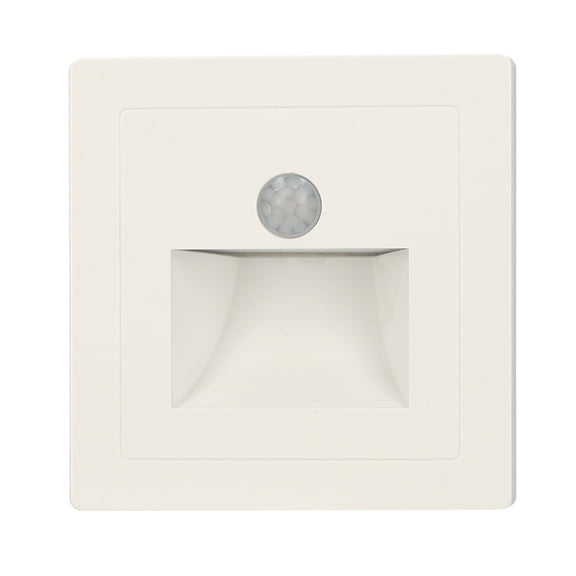 Stair Motion Sensor Step Light Wired Indoor Motion Activated Footlight LED Stair Light Auto Control Lamp Deck Light LED Wall Lights For Stairway Porch Corridor Corner AC 220V,