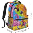 thumbnail image 2 of The Anime Backyardigans Backpack Funny Laptop Back Pack Book Bag Hiking Outgoing Daypack For Women Mens, 2 of 7