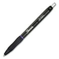 thumbnail image 2 of S-Gel High-Performance Gel Pen, Retractable, Medium 0.7 Mm, Purple Ink, Black Barrel, Dozen, 2 of 5