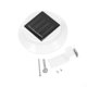thumbnail image 1 of Outdoor Solar Powered 3 LED White / Warm White Light Wall Lamp for Fence Gutter Garden Yard Roof, 1 of 2