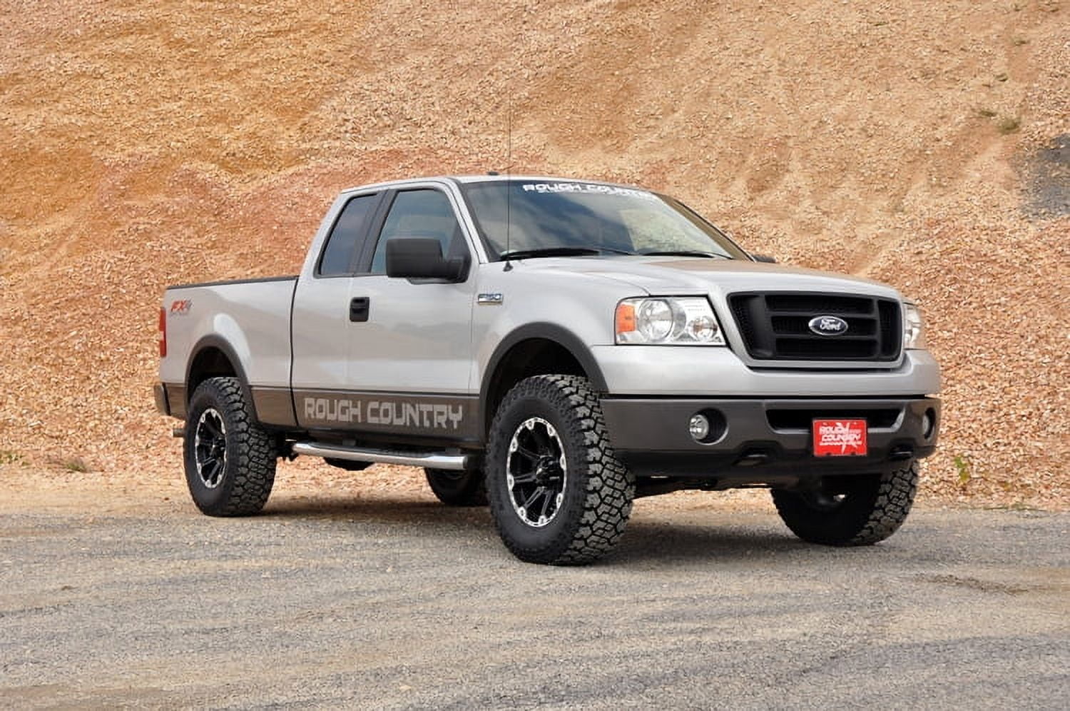Rough Country 2.5" Leveling Kit (fits) 1997-2003 F150 4WD | N3 Shocks | Torsion Bar / Lift Blocks Suspension | 47430