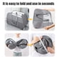 thumbnail image 5 of Cesta de ropa plegable de malla con asas para guardar y organizar la ropa, 5 of 6