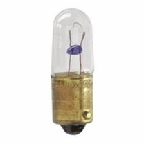 GE Lighting Miniature Incandescent Lamp, 2 watt, 28 volt, T3.25, Miniature Bayonet (Ba9s) Base