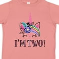 thumbnail image 4 of Inktastic 2nd Birthday Unicorn 2 Year Old Girl Girls Toddler T-Shirt, 4 of 5