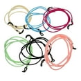 thumbnail image 2 of HOMYL 2x6 Pieces Leather Suede Securely Neck Cord Eyeglass Holder Retainer , Multicolor, 4 Pcs, 2 of 8