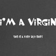 thumbnail image 2 of CafePress - Im A Virgin Maternity T Shirt - Maternity Dark T-Shirt, 2 of 3