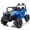 Blue Polypropylene, variant on XIZE 12V 2WD with Remote Control, Anti-Collision Bar, High Chassis, Anti-Slip Wheels, 4-Wheel Suspension, 2-Hour Battery, Speeds 1.86-3.11 MPH for Ages 3-5