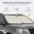 thumbnail image 4 of Easygdp Education And Science for 2 PCS Foldable Car Sun Shade Front Windshield Sun Protection Cover for Car, SUV, Truck-Large, 4 of 6