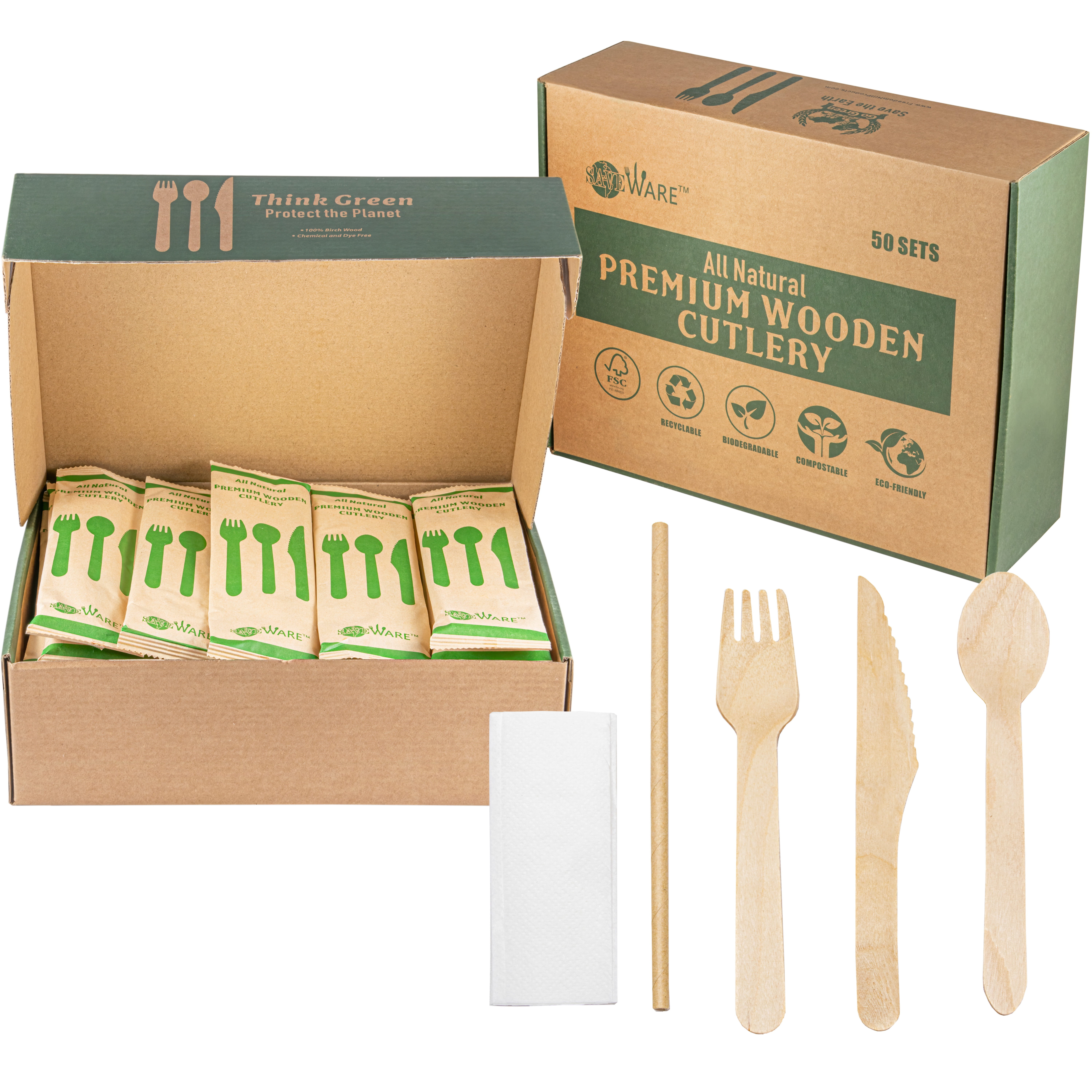 Details about   Nature Wooden Cutlery Set Vintage Tableware Dinnerware Flatware with Pouch Kit 