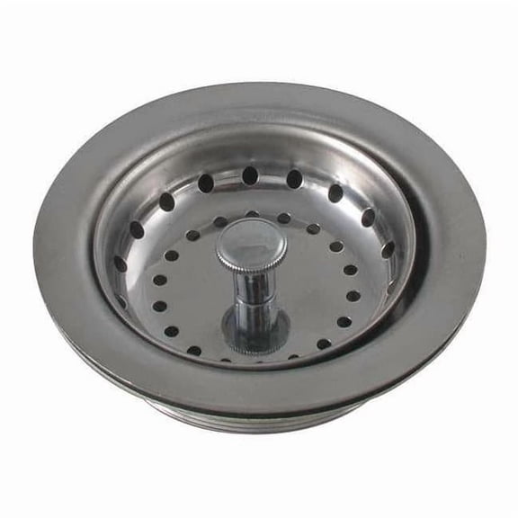 Manufacturer Varies Sink Drain,4 in Dia,SS 1HEG4