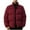 Red, variant on Men's Weatherproof Hooded Coat with Zipper Front and Long Sleeve for Winter Conditions