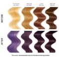 thumbnail image 2 of Extensiones de cabello con alambre marrón degradado, extensiones de cabello con reflejos negros naturales a marrón castaño, 16 pulgadas, 70 g, postizo de alambre recto, extensiones con clip con línea, 2 of 5