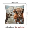 thumbnail image 4 of nygtbtfer Farm Animals Throw Pillow Covers set of 2,Garden Windmill Decor Farmhouse Pillow Covers Rustic Lodge Cabin Cushion Covers Wildlife Animal Farm House Cottage Accent Pillow Cases White, 4 of 7