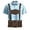 Light Blue, variant on Men's Hawaiian Shirt Summer Stretch Lapel Button Down Solid Color Workout Tees Shirt Regular Fit Funny Hawaiian Shirts T Shirt Summer Shirts Men