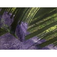 thumbnail image 4 of Ambesonne Woodland Quilted Bedspread Set 3 Pcs, Bluebell Blossoms, King Size, Violet Green Yellow, 4 of 5