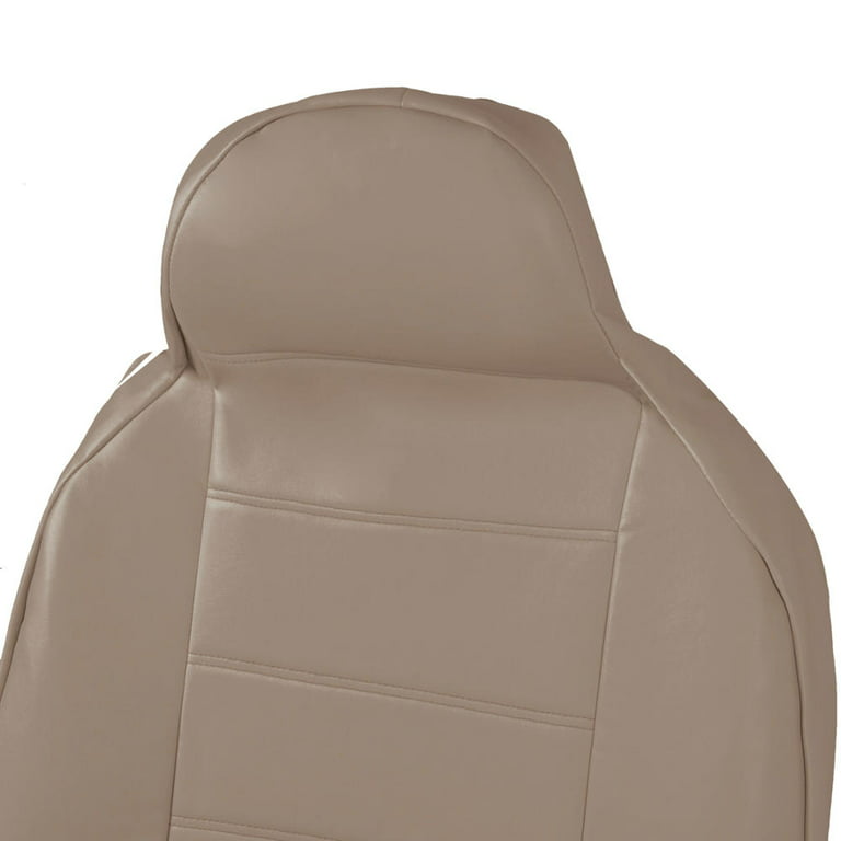 Motor Trend Mint Faux Leather Full Set Car Seat Covers for Truck SUV, Padded  Front Back Car Seat Protector Cushion 