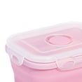 thumbnail image 3 of Folding Lunch Box Portable Lunch Box Compact Versatile 350ml/800ml Silicone Lunch Box Ideal for Office School Home, 3 of 5