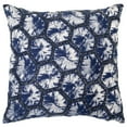 thumbnail image 2 of SAFAVIEH Delra 20" x 20" Geometric Hexagon Plush Pillow, Navy/White, 2 of 3