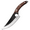 Single Bevel, variant on 7 inch Butcher Knife,Kepeak Boning Knife High Carbon Stainless Steel, Meat Cleaver Knife for Camping Outdoor, BBQ and Kitchen