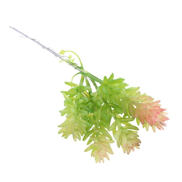 Decoración de Plantas Artificiales Suculentas de Simulación de 1 Pieza para Casa, Jardín, , Casa 5pcs 6 los 12cm BLESIY Plantas Suculentas de Simulación