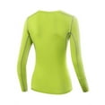thumbnail image 2 of Women Compression Quick-Dry T-shirts Long Sleeve Activewear Tight Fitness Yoga Tops, 2 of 2