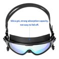 thumbnail image 4 of LELINTA Professional Swim Goggles with Ear Plugs, No Leaking Adjustable Fit Anti-Fog Waterproof UV Protection Wide View Swim Goggles, for Adult Women Men Youth Blue/ Black/ Red, 4 of 6