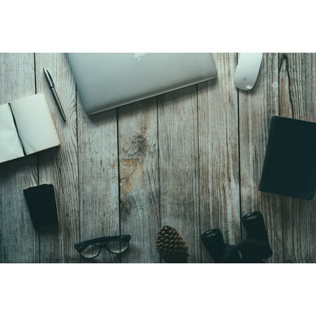 - Canvas Print Objects Floor Mouse Computer Ground Assortment Stretched Canvas 10 x 14