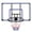 Blue2, variant on Wall-Mounted Basketball Hoop, Folding Basketball Hoop with Shatterproof Backboard, 28.5 x 18 Inches, Durable Basketball Hoop with All-Weather Mesh for Indoor Outdoor Use, Black
