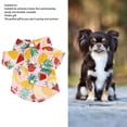 thumbnail image 4 of Camisetas de Verano para Mascotas Estilo Hawaiano Floral para Perros con Estampado Hawaiano para Mascotas Transpirables Ropa Fresca para Mascotas Playa Playa ANGGREK  Otros, 4 of 8