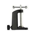 thumbnail image 4 of Aluminum Alloy Base Desk Lamp I-Shaped Clamp Bracket Desktop Fixed Bracket Clamp Black, 4 of 10